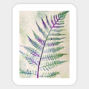 FERN HANDPRINT Sticker